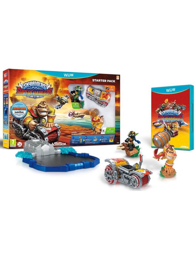 SKYLANDERS SUPERCHARGERS STARTER PACK AVVENTURA - OLD GEN