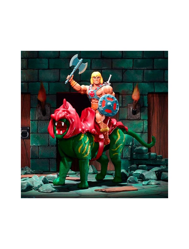 Masters Of The Universe Origins Battle Cat Figura 14cm Mattel