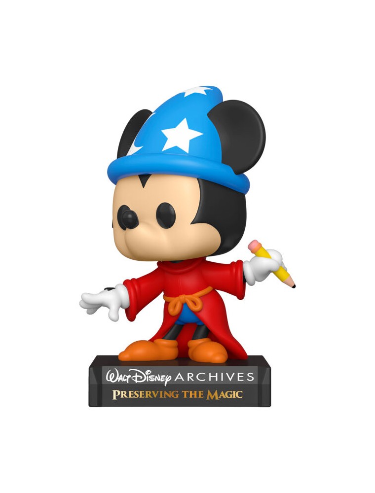 Mickey Mouse Disney Funko POP 50th Anniversario Vinile Figura Topolino Stregone 9 cm