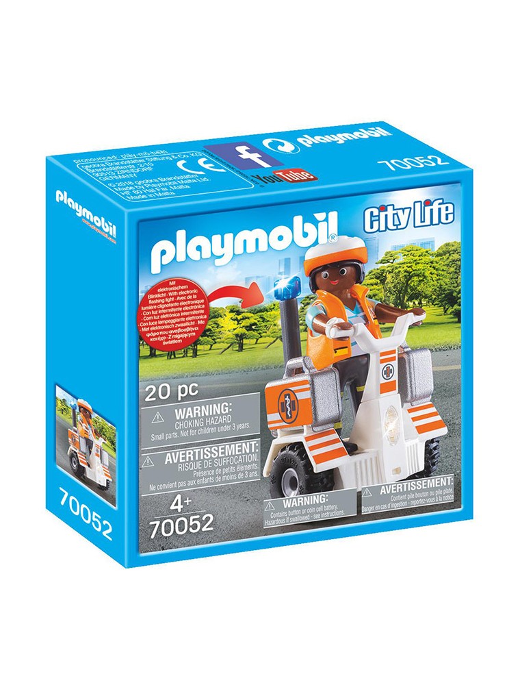 PLAYMOBIL BALANCE SCOOTER RESCUE - COSTRUZIONI