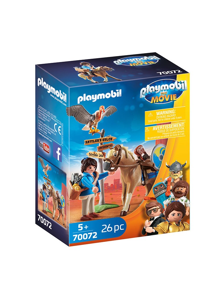 PLAYMOBIL: THE MOVIE MARLA CON CAVALLO PLAYMOBIL - COSTRUZIONI