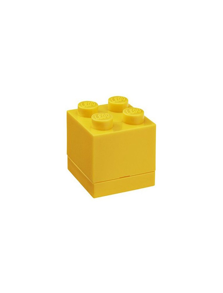 CONTENITORE LEGO MINI BOX 4 GIALLO GADGET