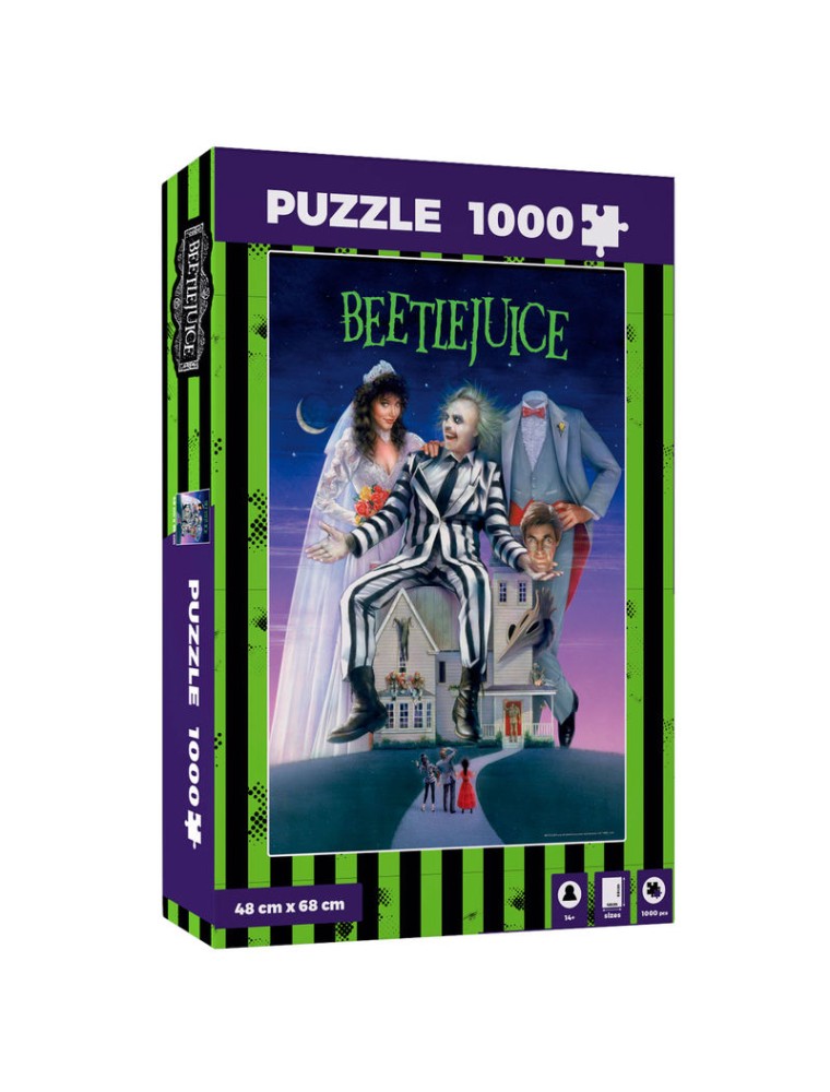 Beetlejuice Movie Poster Puzzle 1000 Pezzi Sd Toys