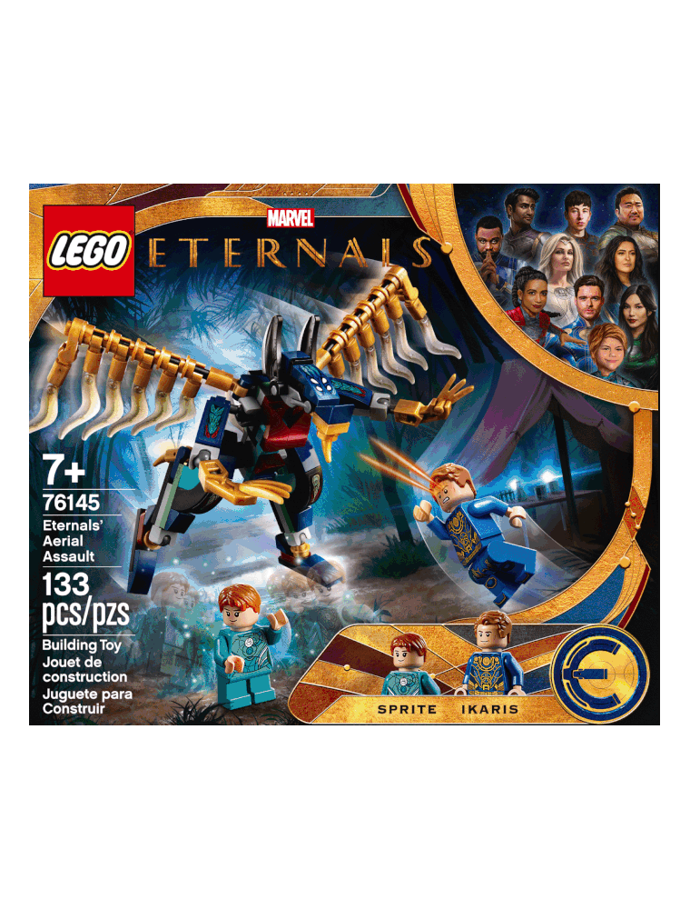 LEGO MARVEL SUPER HEROES 76145 - ASSALTO AEREO DEGLI ETERNI