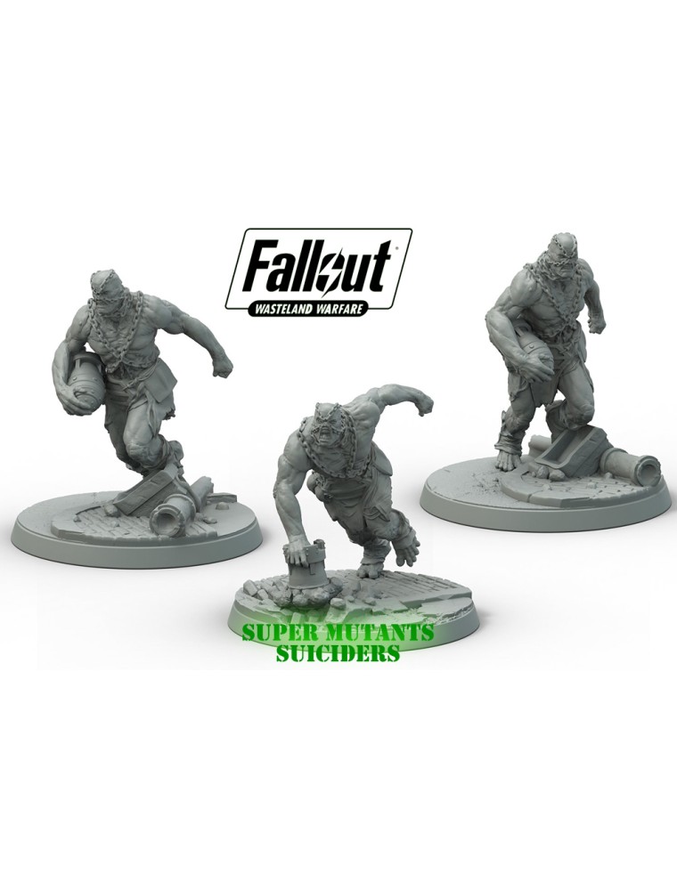 FALLOUT WW SUPER MUTANTS SUICIDERS GIOCO DA TAVOLO MODIPHIUS