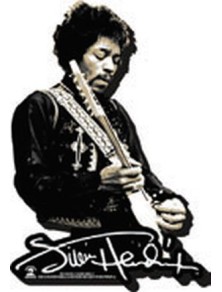 JIMI HENDRIX B/W MAGNET...