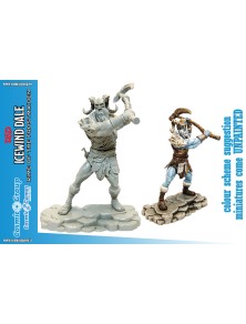 D&d Icewind Dale Frost Gigante Ravager Miniature E Modellismo Gf9-battlefront