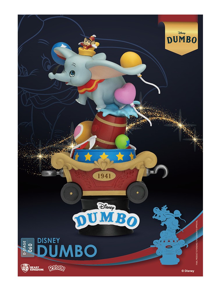 D-STAGE DUMBO STATUA BEAST KINGDOM