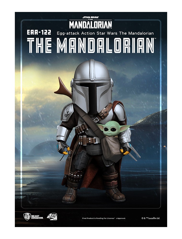 Egg Attack Action The Mandalorian Action Figura Beast Kingdom