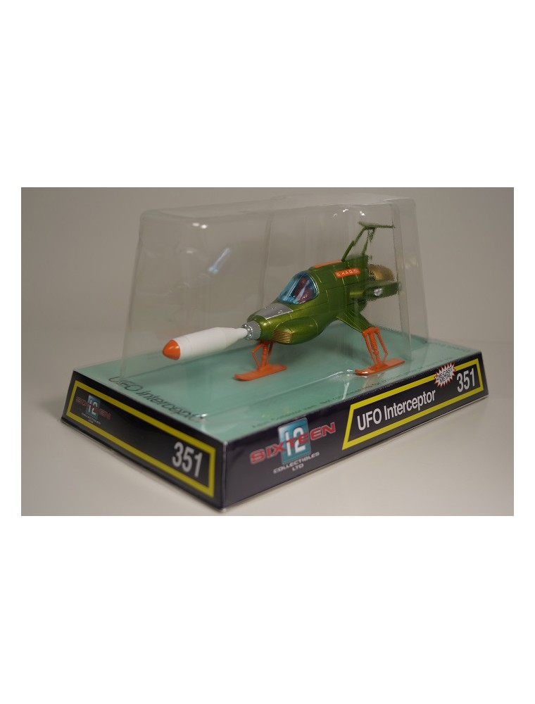 RETRO UFO INTERCEPTOR DIECAST REPLICA SIXTEEN 12