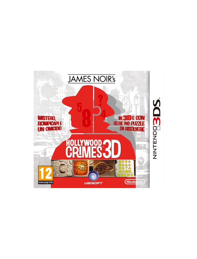 JAMES NOIR'S HOLLYWOOD CRIMES AVVENTURA - NINTENDO 3DS