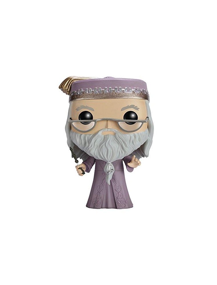 Harry Potter Funko POP Film Vinile Figura Albus Silente con Bacchetta 9cm