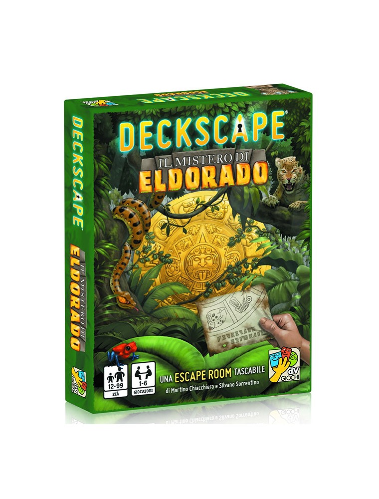 Deckscape - Il mistero di Eldorado Gioco da Tavolo