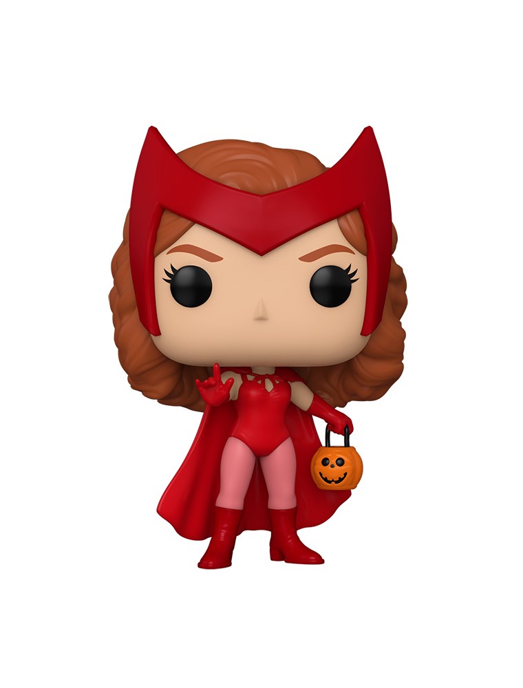 WandaVision Serie Tv Funko POP Vinile Figura Wanda Versione Halloween 9 cm