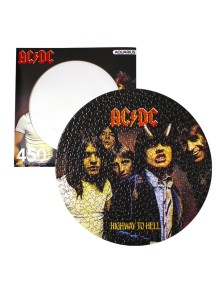 Ac/dc Highway To Hell 450 Pezzi Disc Puzzle Puzzle Aquarius Ent