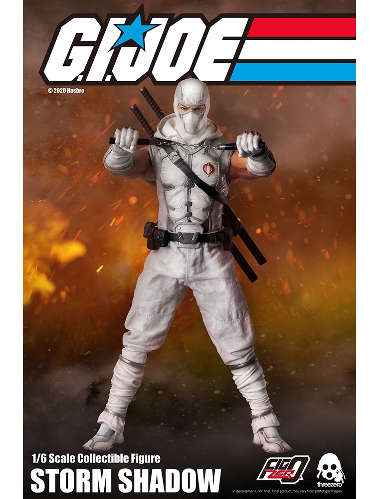 Gi Joe Storm Shadow 1/6 Af Action Figura Threezero