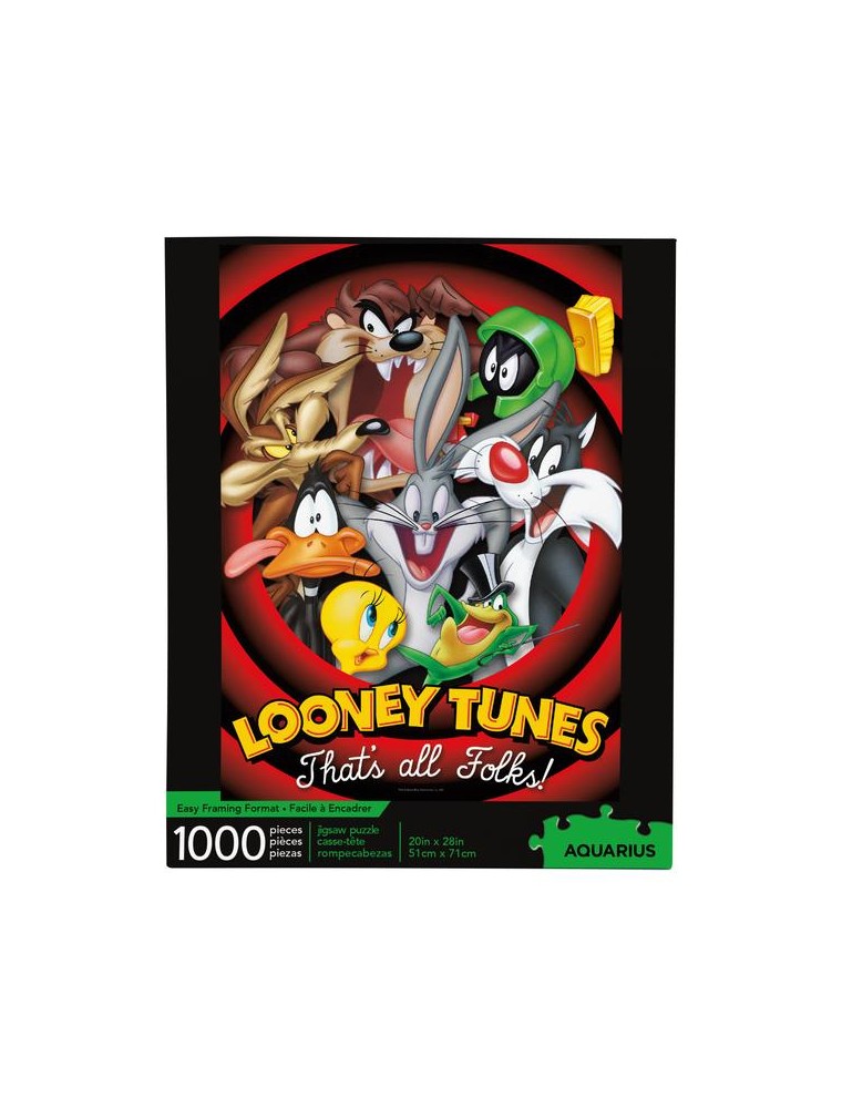 Looney Tunes 1000  Pezzi Puzzle Puzzle Aquarius Ent