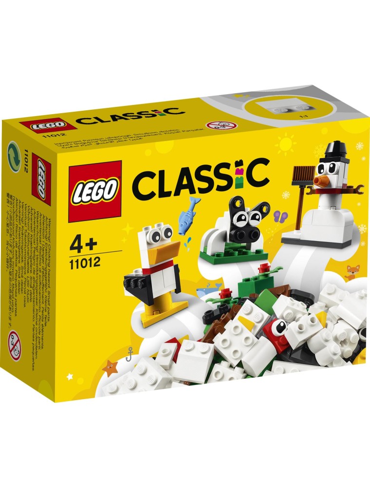 LEGO CLASSIC 11012 - MATTONCINI BIANCHI CREATIVI