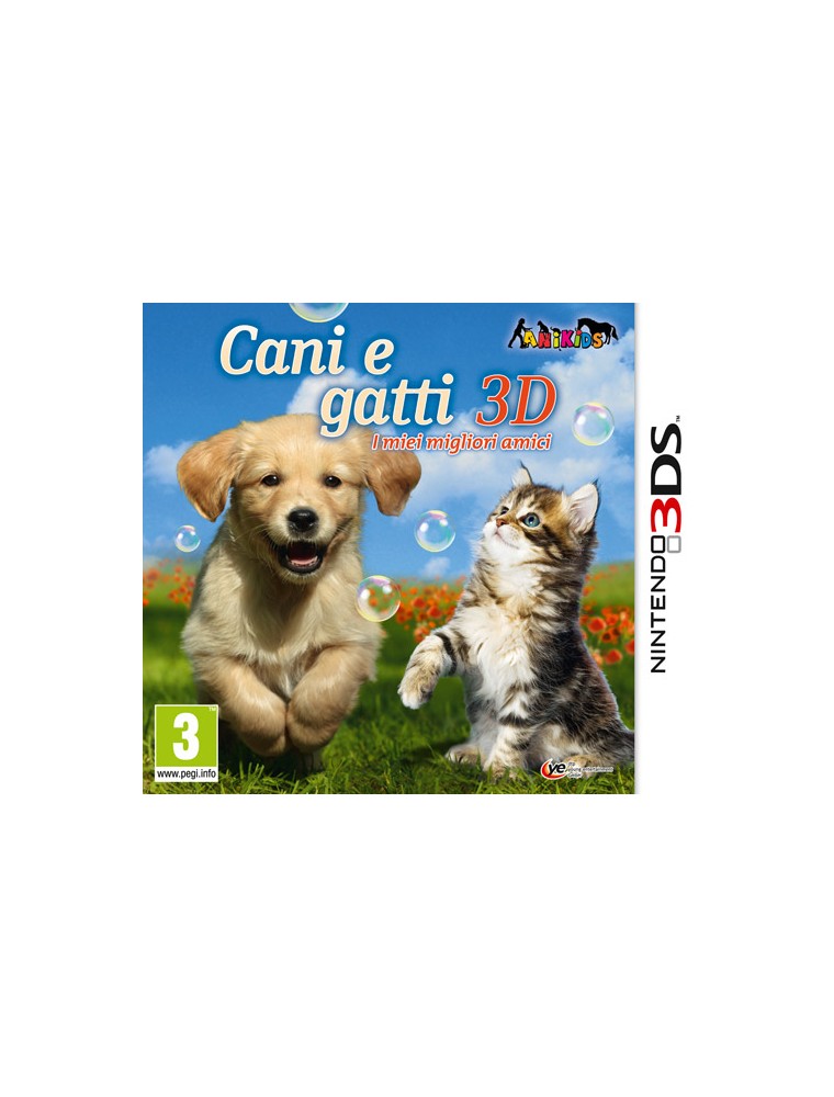 CANI E GATTI 3D - I MIEI MIGLIORI AMICI SIMULAZIONE NINTENDO 3DS