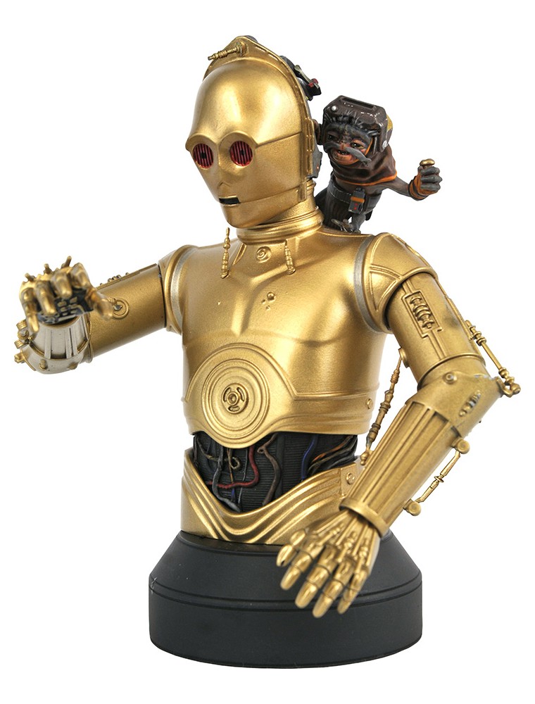 Star Wars The Rise Of Skywalker C3po&babu Frik Busto Diamond Select