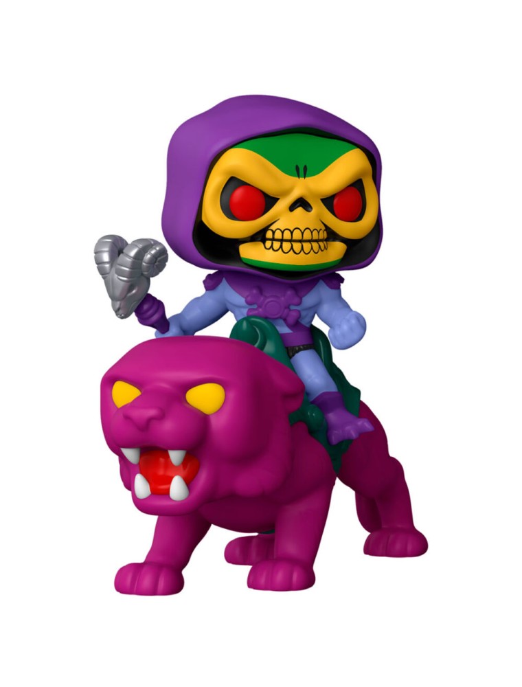 Masters Of The Universe Funko POP Vinile Figura Skeletor su Panthor 15 cm