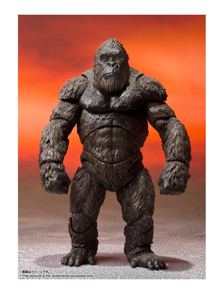 Godzilla Vs Kong Kong Monsterarts Action Figura Bandai