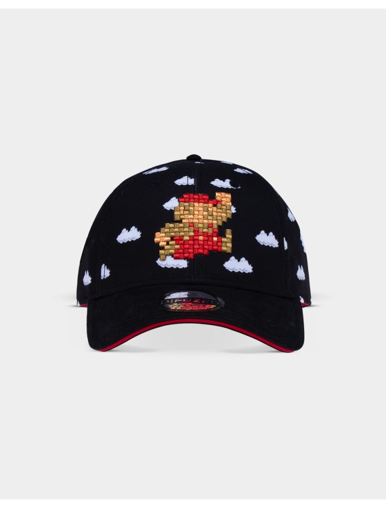 Nintendo - 8bit Super Mario Clouds Cappellino Regolabile Difuzed