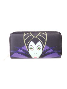 Disney - Maleficient 2 -  Ladies Patched Portafoglio Con Cerniera Difuzed