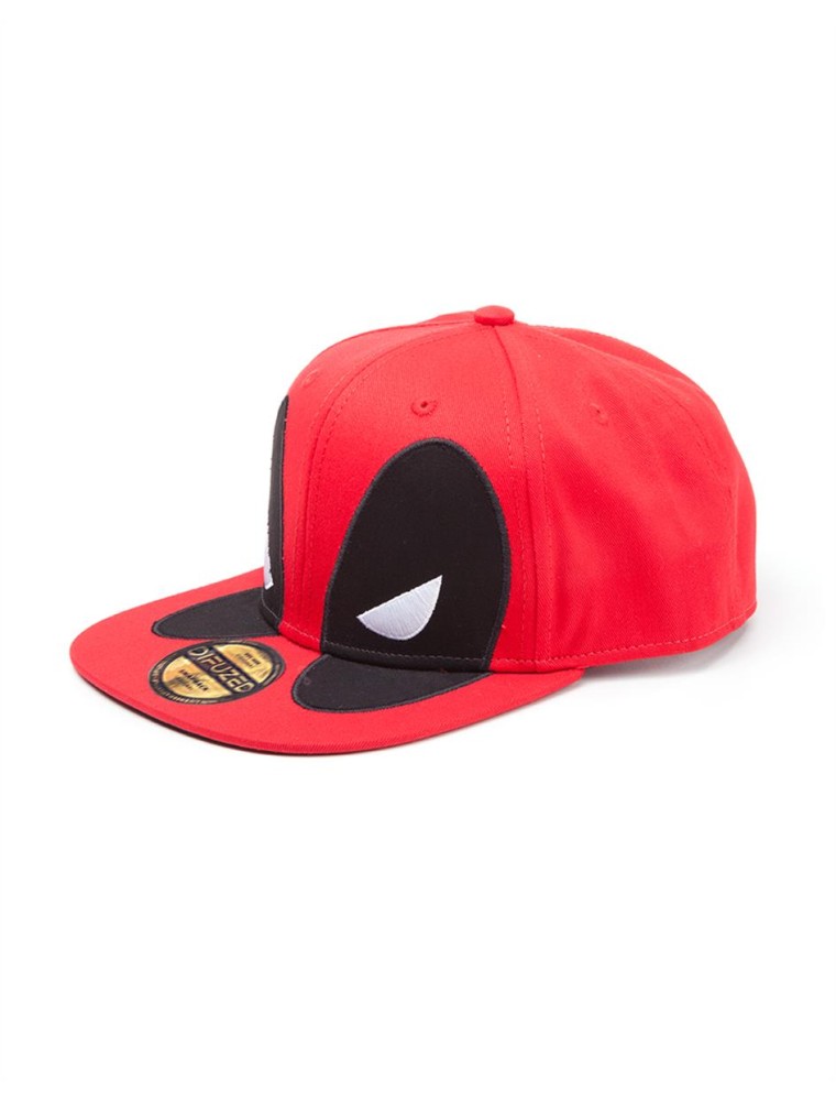 Deadpool Big Face Cappellino Snapback Difuzed