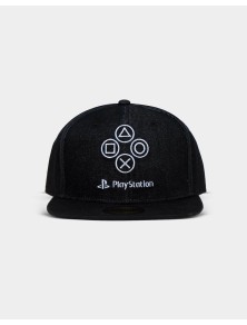 Sony - Playstation - Denim Symbols Cappellino Snapback Difuzed