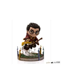 Harry Potter Statua MiniCo Harry Potter alla Partita di Quidditch 13cm Iron Studios