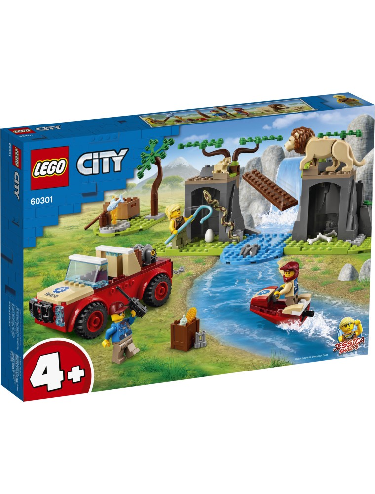 LEGO CITY 60301 - FUORISTRADA DI SOCCORSO ANIMALE