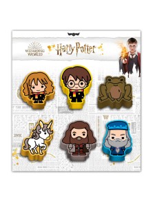 Harry Potter Set di 6 Gomme...