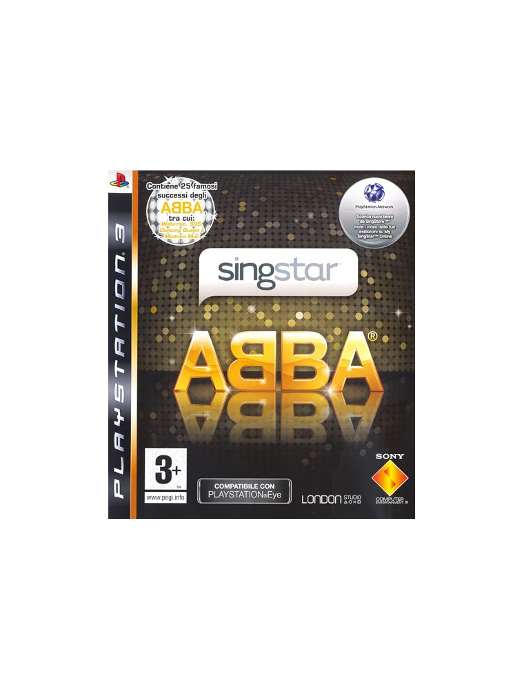 SINGSTAR ABBA SOCIAL GAMES - OLD GEN