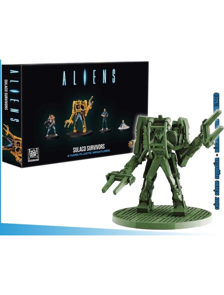 ALIENS SULACO SURVIVORS BOX GIOCO DA TAVOLO GF9-BATTLEFRONT