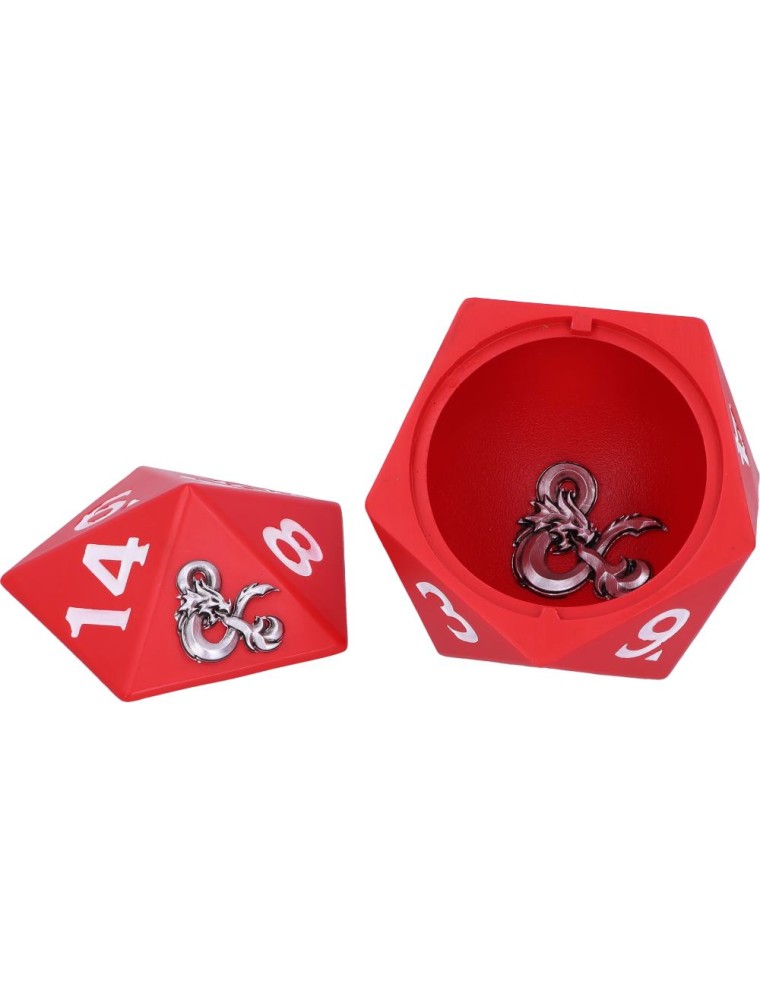 DUNGEONS & DRAGONS D20 DICE BOX ACCESSORI GIOCO DA TAVOLO NEMESIS NOW