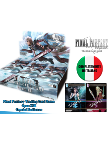 Final Fantasy FFTCG Opus XIII Crystal Radiance Booster Box 36 Buste Square Enix