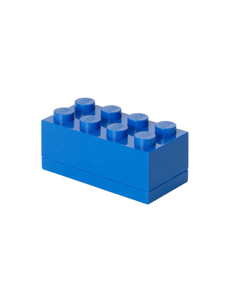 CONTENITORE LEGO MINI BOX 8 BLU GADGET