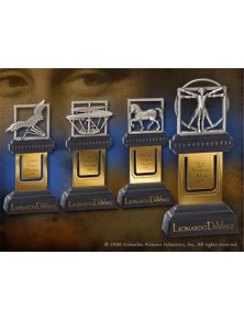 Il Codice da Vinci Set 4 Segnalibri Leonardo da Vinci Noble Collection