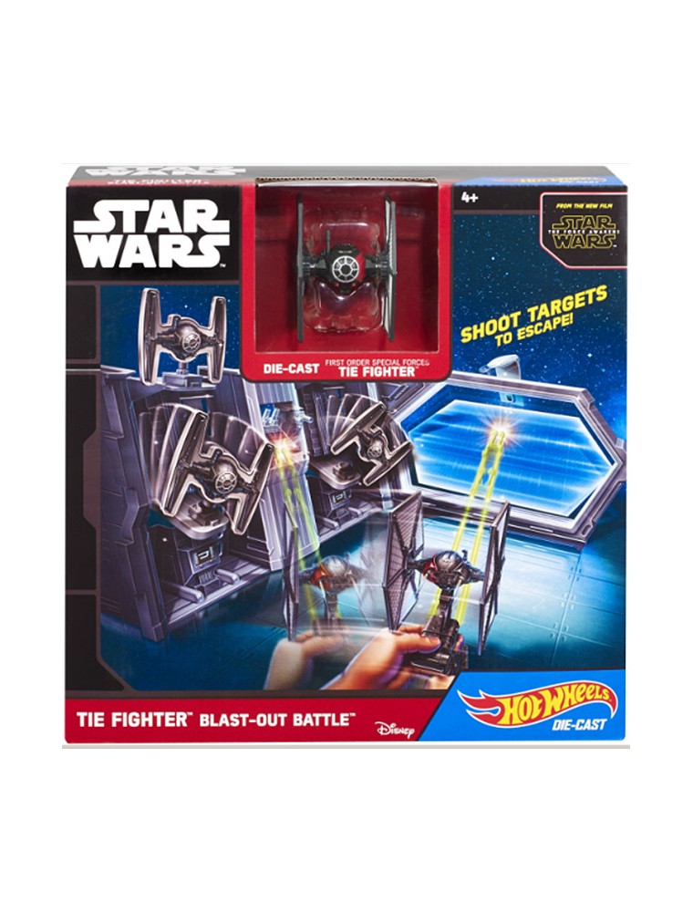 HOT WHEELS: STAR WARS PLAYSET TIE FIGHT. WHEELS - MODELLINI E VEICOLI