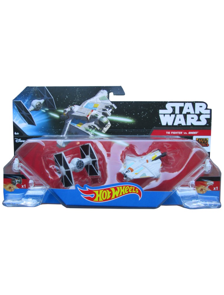 HOT WHEELS:STAR WARS T.FIGHTER VS GHOST WHEELS STAR - MODELLINI E VEICOLI