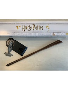 Harry Potter Bacchetta Magica Professor Filius Flitwick + Piedistallo Noble Collection