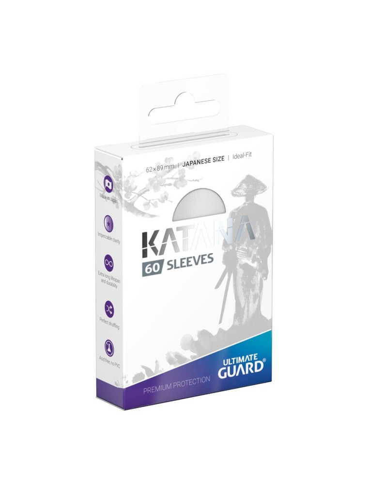 Ultimate Guard Katana Sleeves Japanese Size White (60) Ultimate Guard