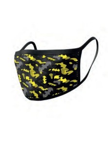 Batman Face Masks 2-Pack Camo Yellow Pyramid International