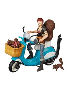 Marvel Legends Series Action Figura Con Vehicle Squirrel Girl 15 Cm Hasbro