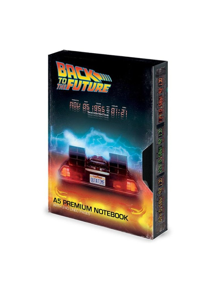 Ritorno Al Futuro Premium Agenda A5 Great Scott Vhs Pyramid International