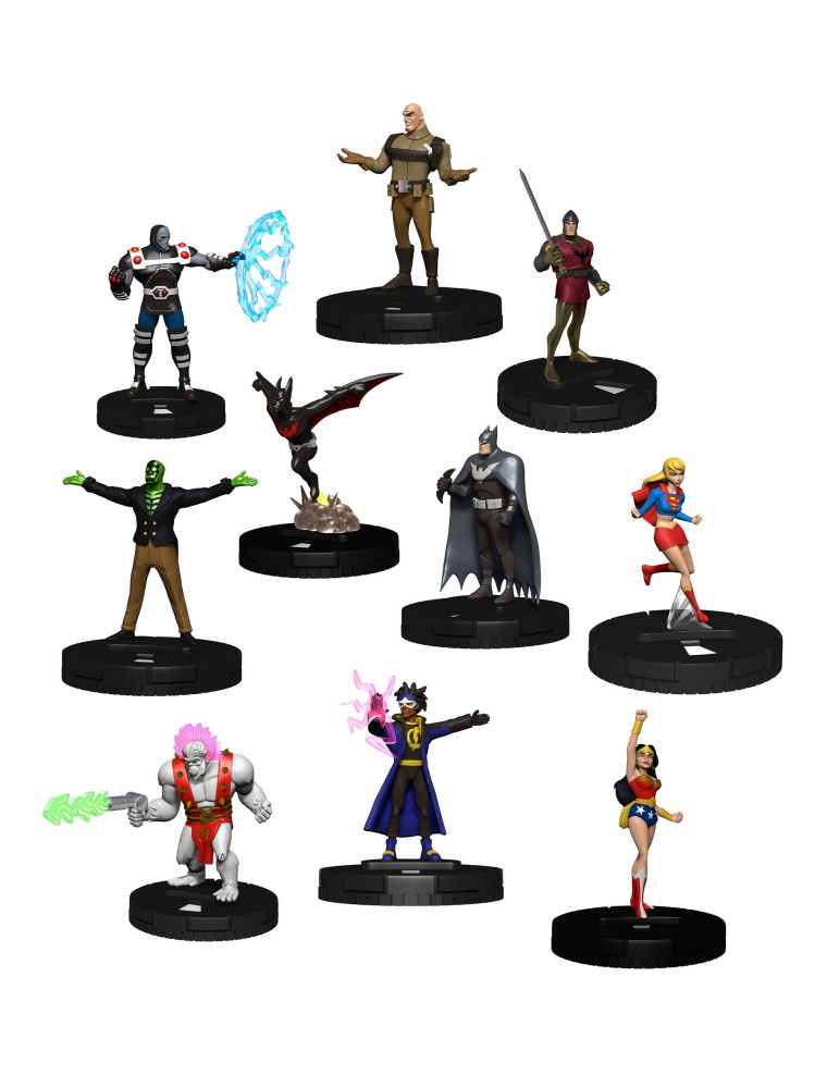 Dc Heroclix: Justice League Unlimited Booster Brick (10) Wizkids