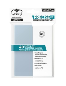 Ultimate Guard Precise-Fit Sleeves Oversized Transparent (40) Ultimate Guard