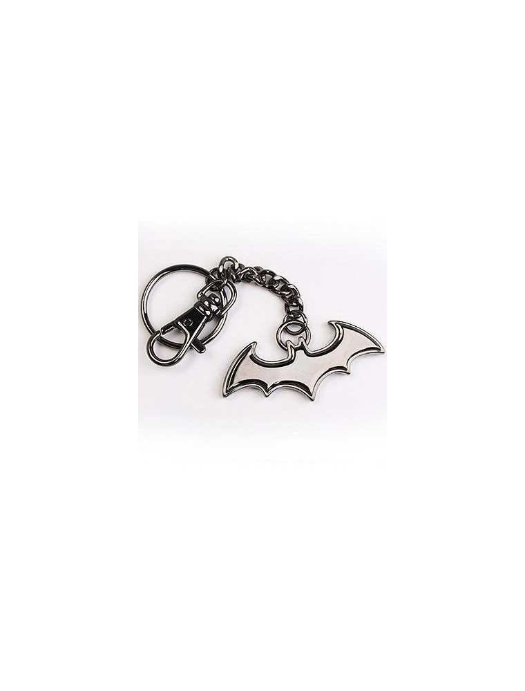 Batman Metal Key Ring Black Logo Noble Collection