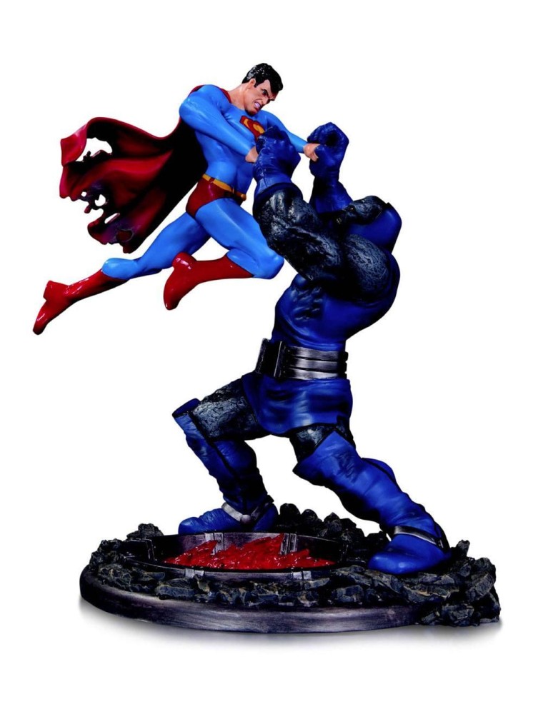 DC Comicd Statua Superman vs Darkseid Terza Edizione Figura 18 cm DC Direct